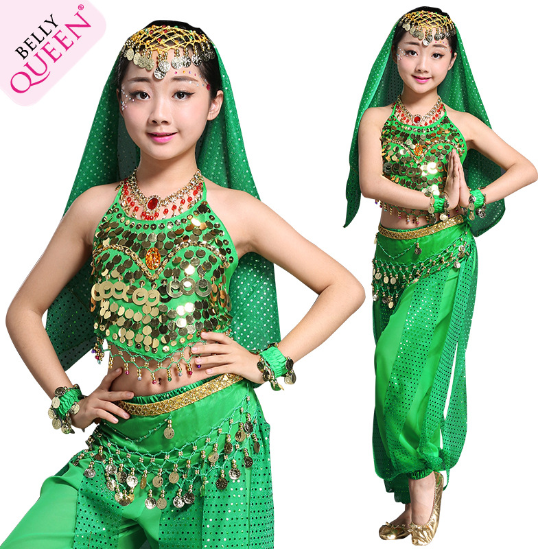 Dancewear Polyester Belly Dance Costumes For Kids